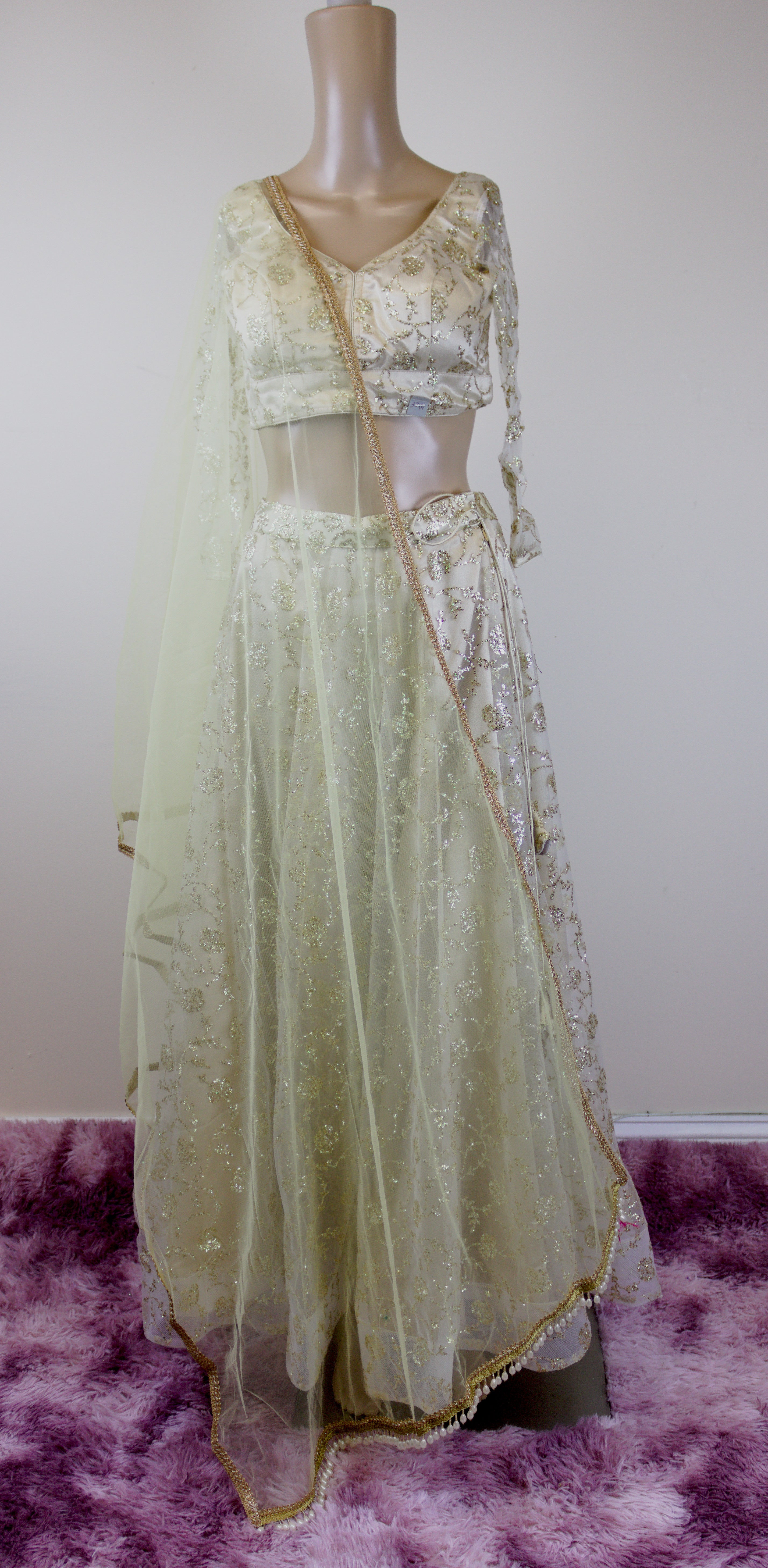 Golden Lehenga