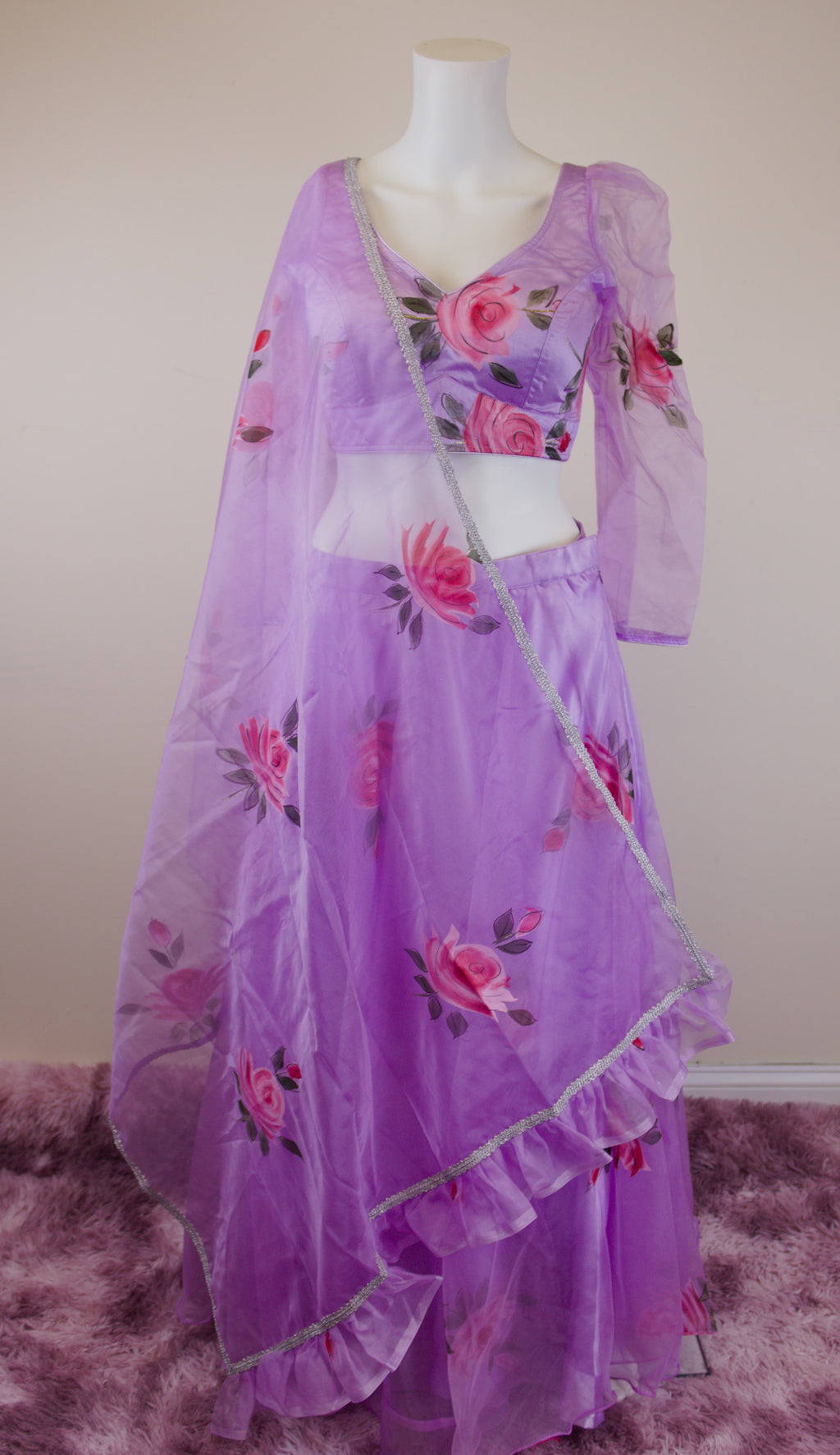organza lehanga