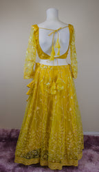 Yellow lehenga set