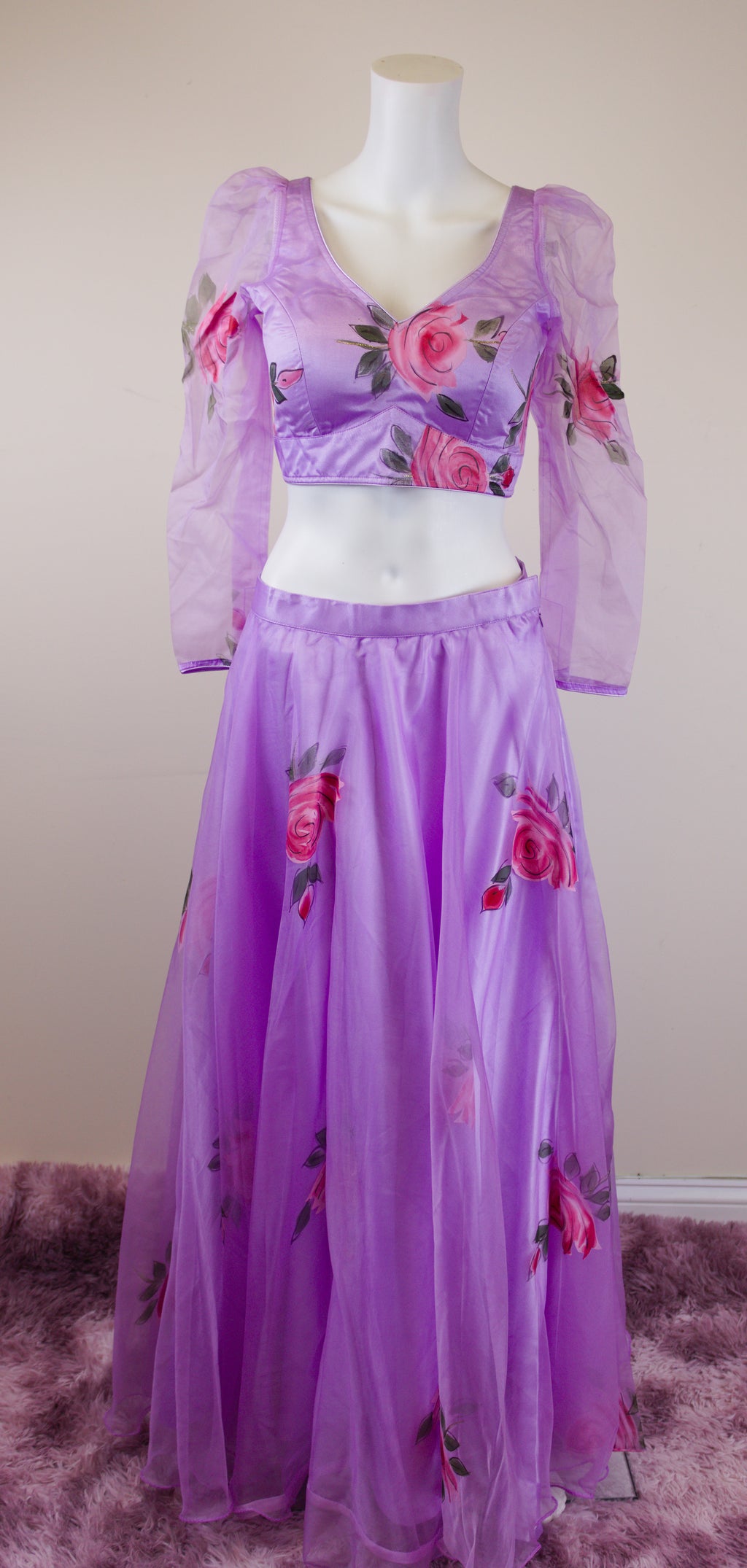 organza lehanga