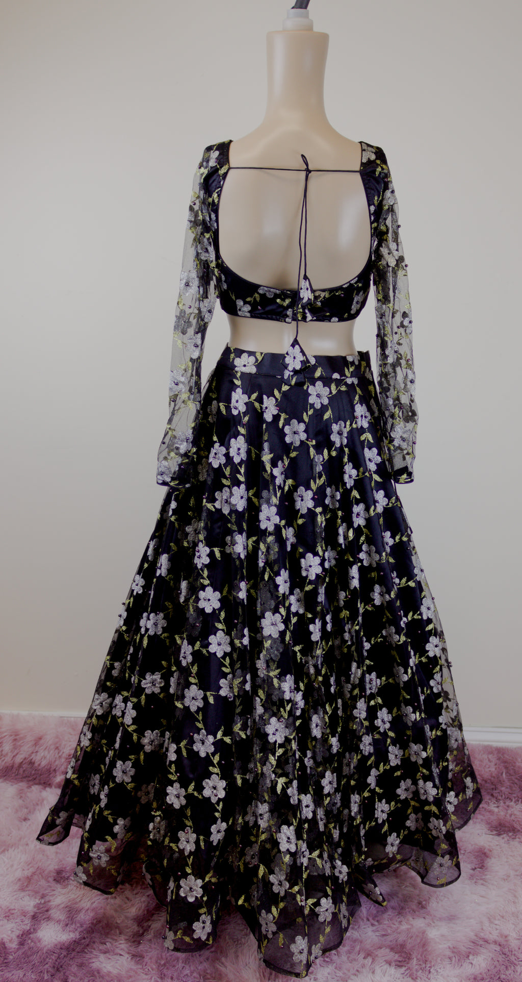 Black lehenga