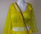 Yellow lelenga set