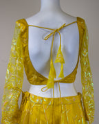 Yellow lehenga set
