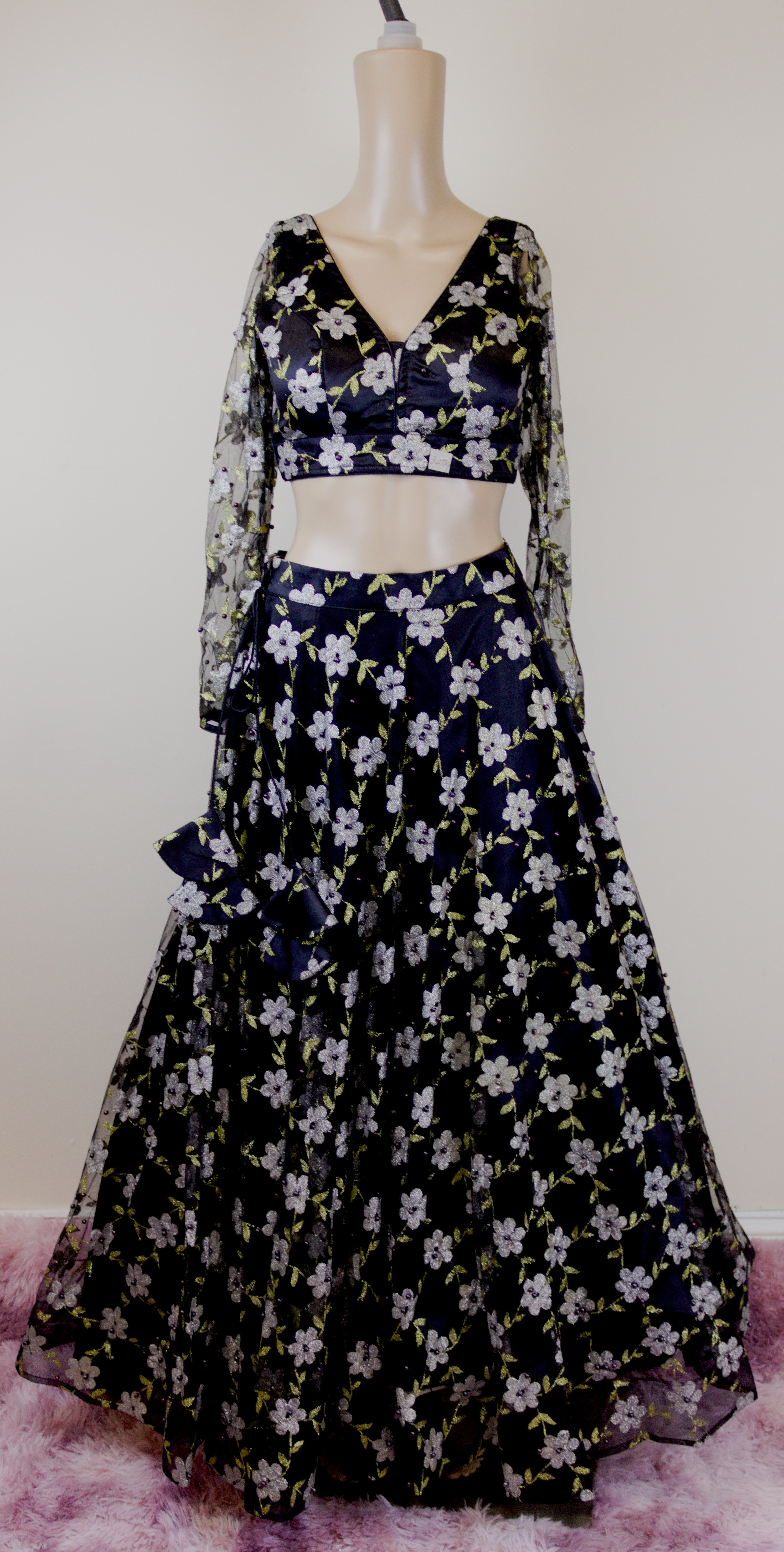 Black lehenga
