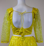 Yellow lelenga set