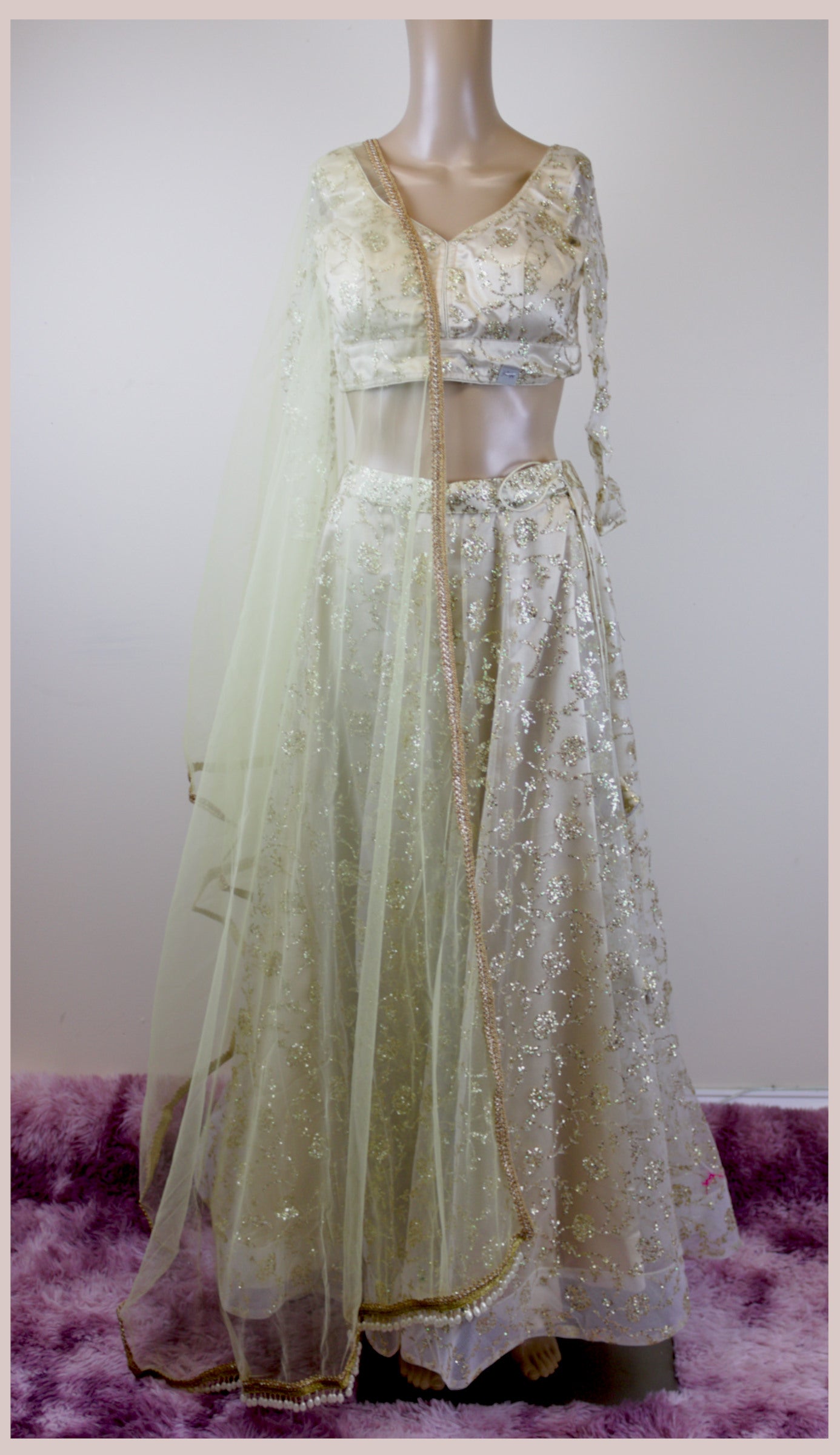 Golden Lehenga
