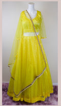Yellow lelenga set