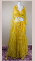Yellow lehenga set