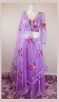 organza lehanga